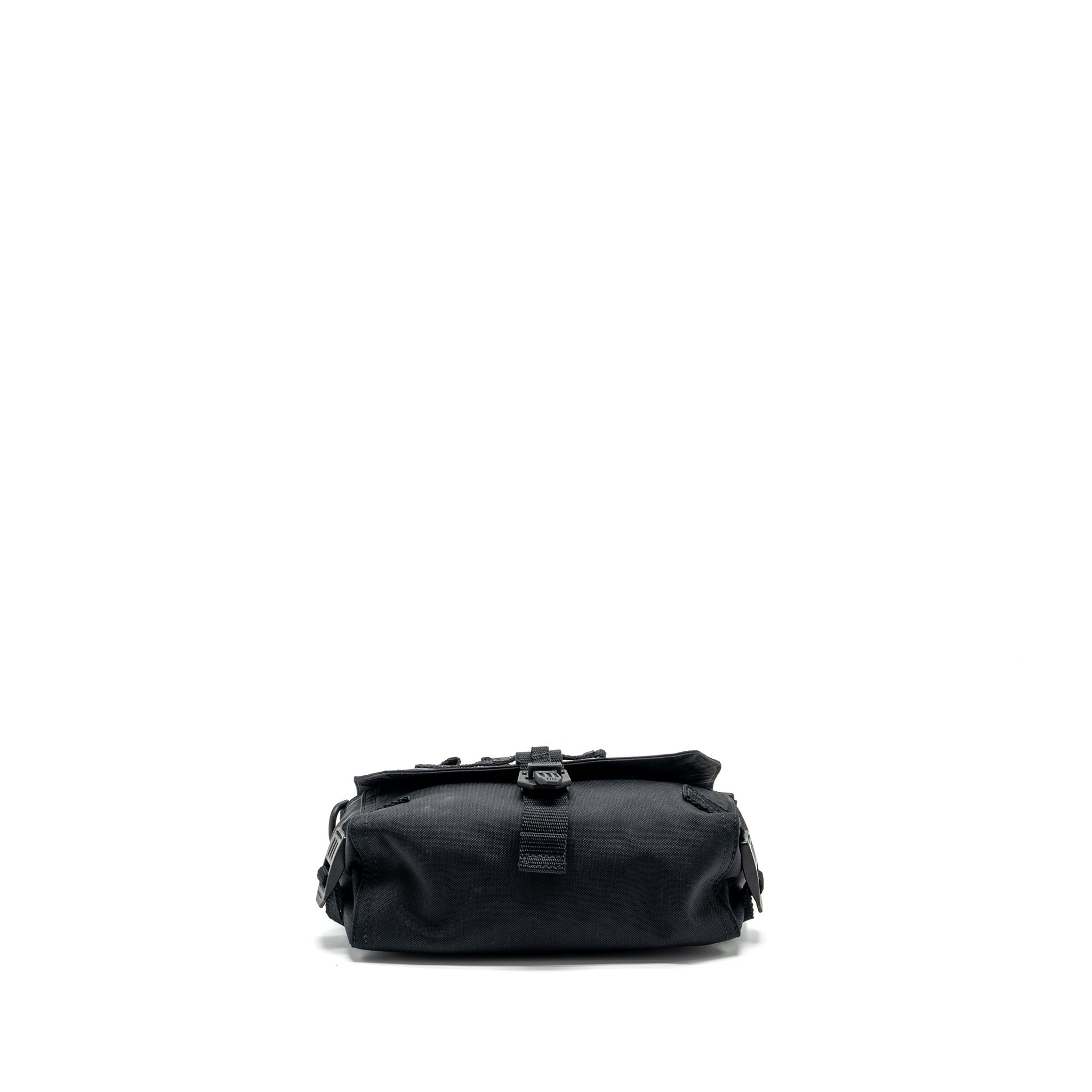ARMY MESSENGER BAG BLACK RECYCLED NYLON BLACK/BLACK HARDWARE