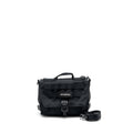 ARMY MESSENGER BAG BLACK RECYCLED NYLON BLACK/BLACK HARDWARE