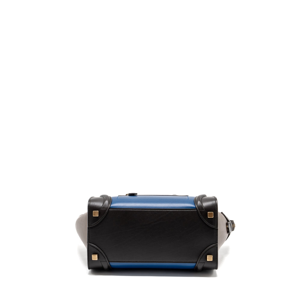 MICRO LUGGAGE BAG CALFSKIN MULTICOLOUR GHW