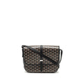 BELVEDERE MM MESSENGER BAG GOYARDINE CANVAS/CALFSKIN BLACK SHW