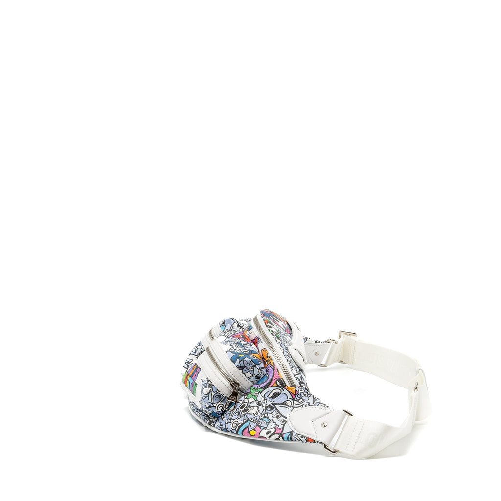 MONOGRAM COMICS MULTIPOCKET BUMBAG CANVAS MULTICOLOUR SHW