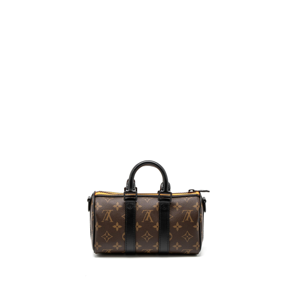 LOUIS VUITTON KEEPALL XS ZOOM WITH FRIENDS MONOGRAM CANVAS BLACK HARDWARE (NEW VERSION)