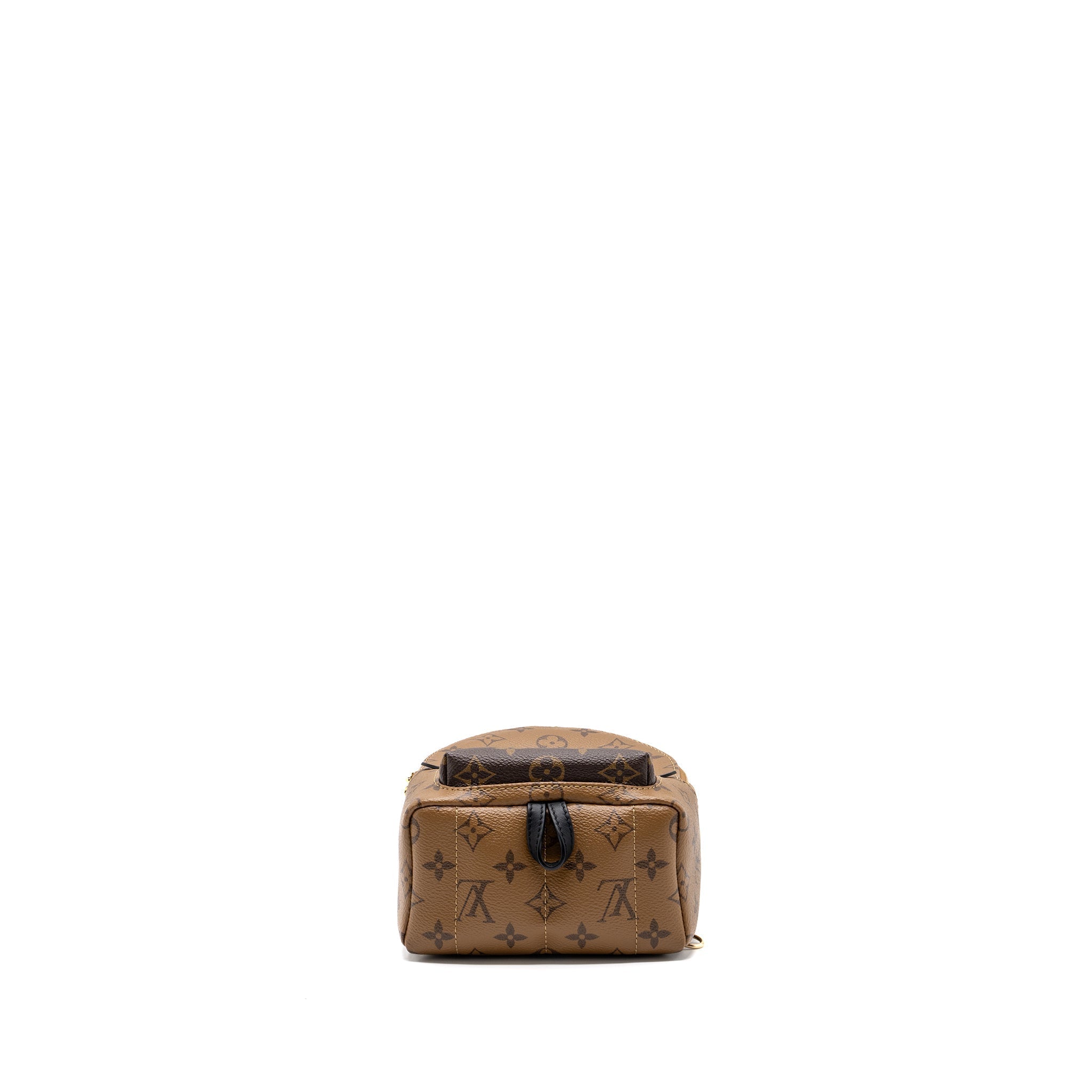 PALM SPRING MINI BACKPACK REVERSE MONOGRAM CANVAS GHW