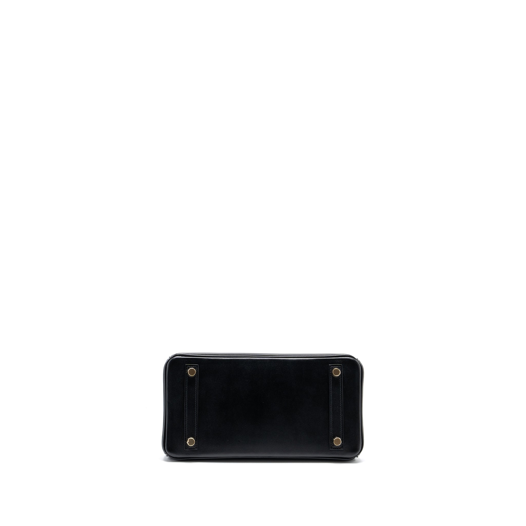 HERMES BIRKIN 25 TADELAKT LEATHER BLACK GHW