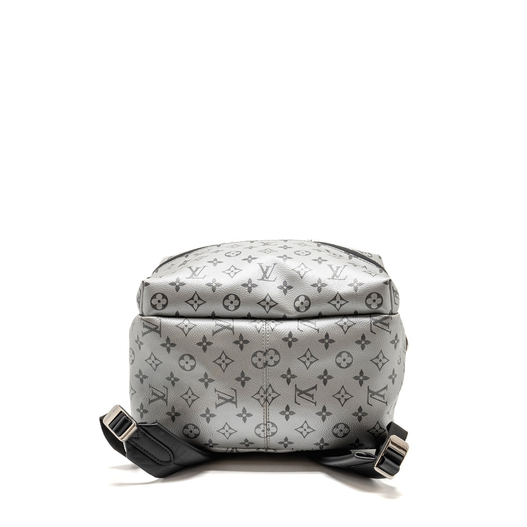 BACKPACK APOLLO MONOGRAM CANVAS SILVER / BLACK SHW