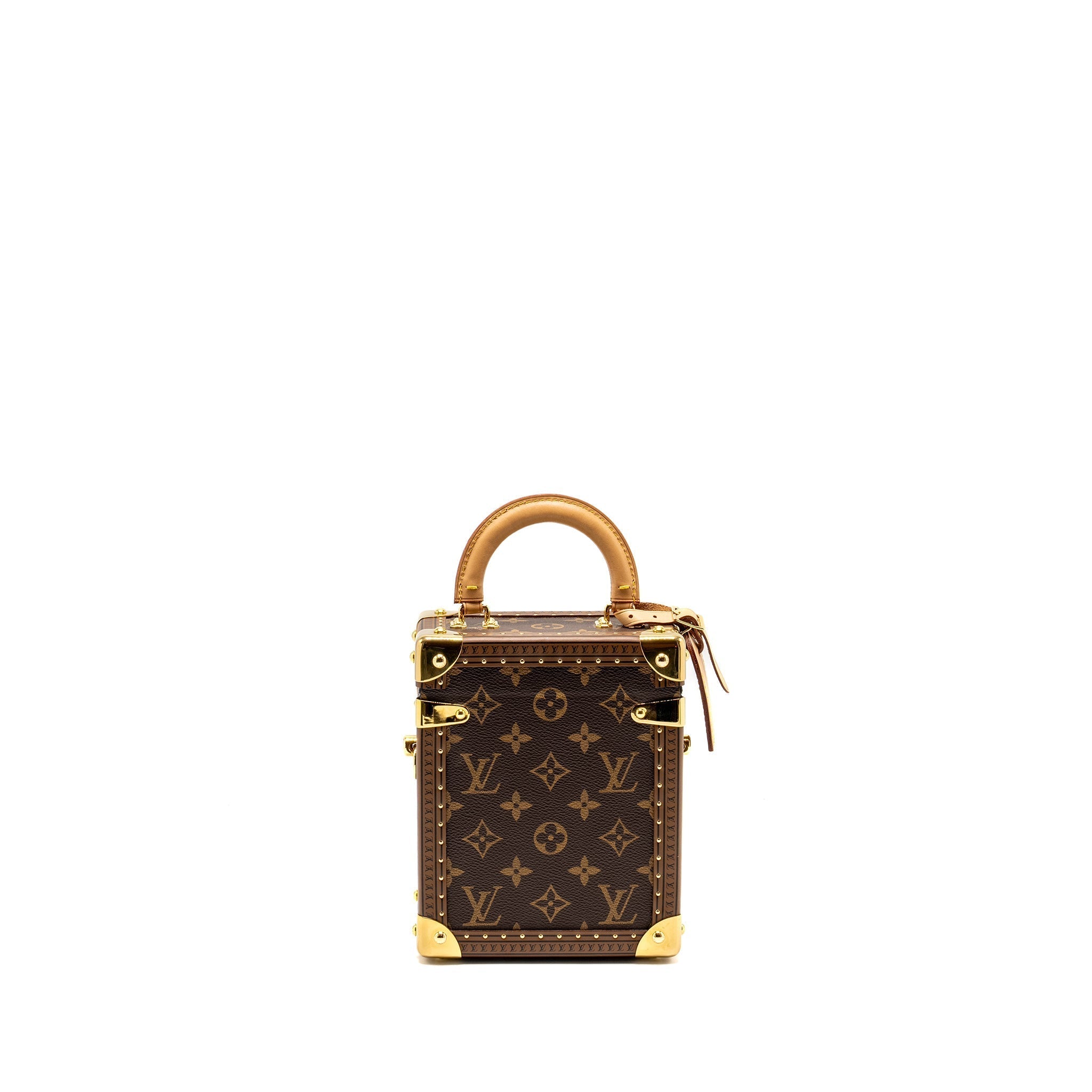 CAMERA BOX TRUNK MONOGRAM CANVAS/LEATHER GHW