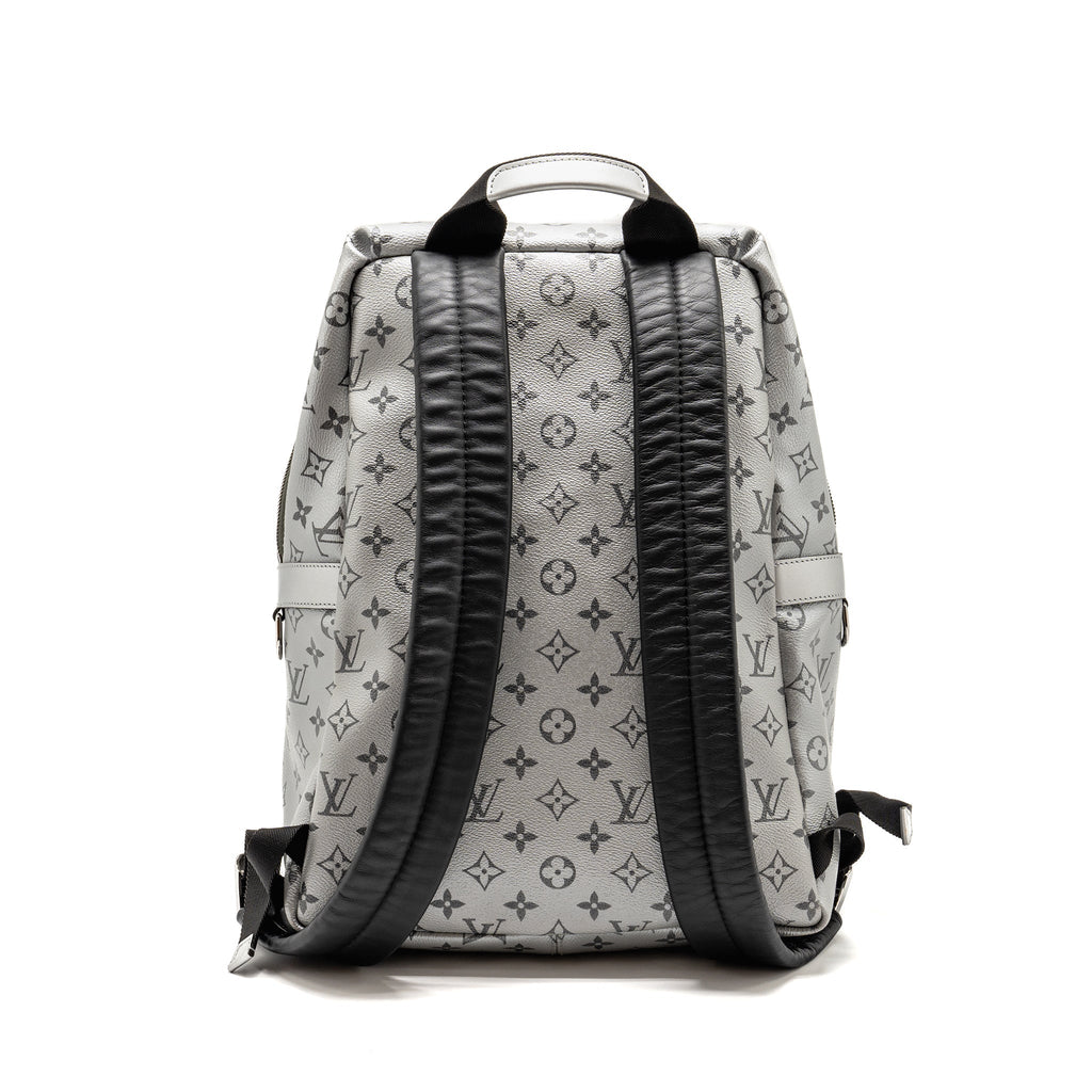 BACKPACK APOLLO MONOGRAM CANVAS SILVER / BLACK SHW
