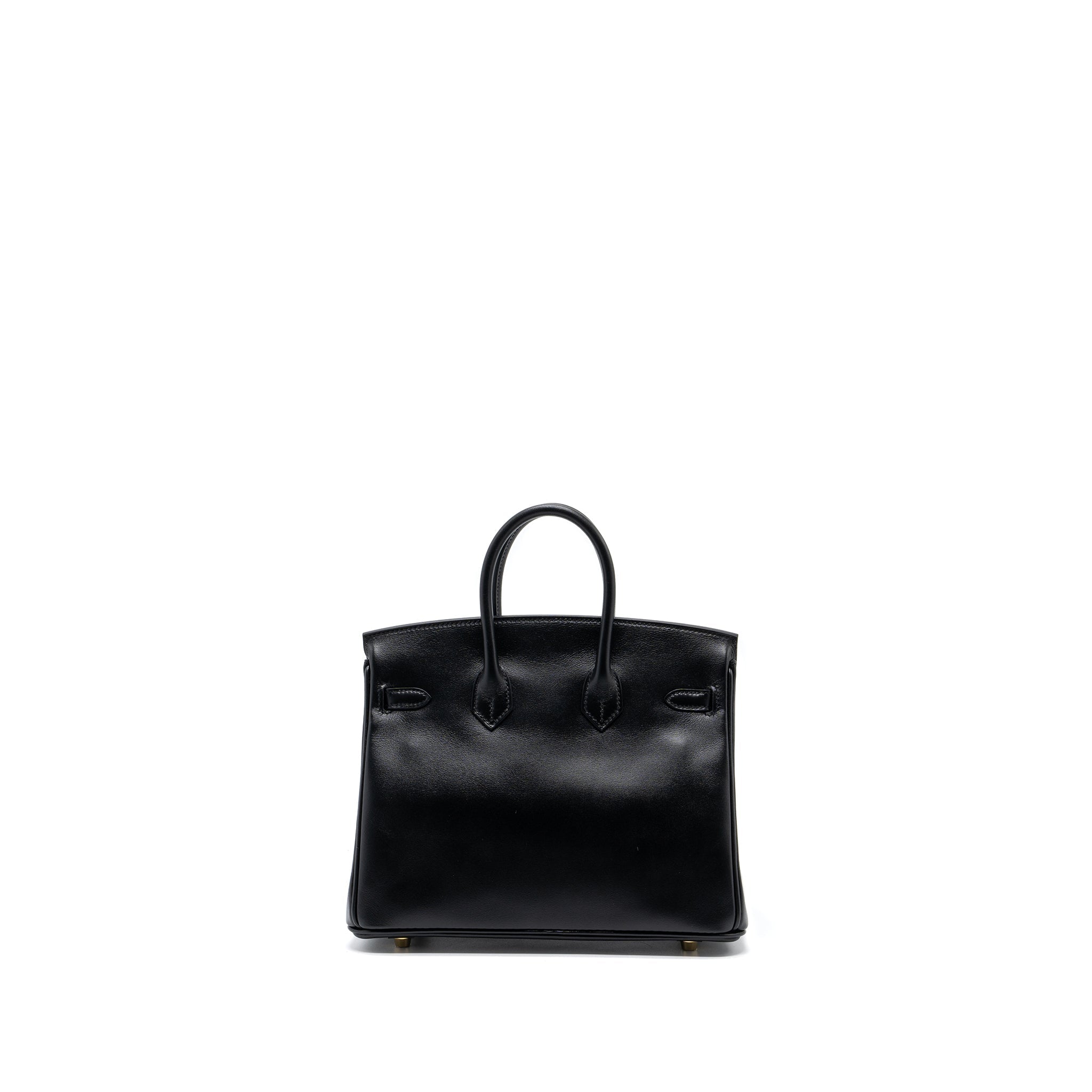 HERMES BIRKIN 25 TADELAKT LEATHER BLACK GHW