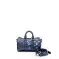 KEEPALL XS CALFSKIN WATERCOLOUR NAVY SHW