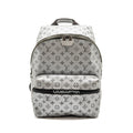 BACKPACK APOLLO MONOGRAM CANVAS SILVER / BLACK SHW