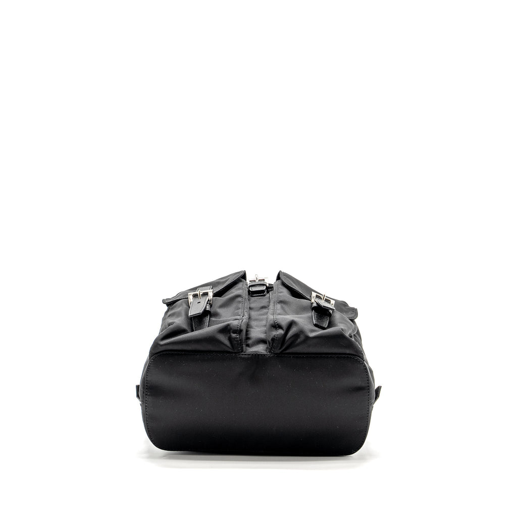 SMALL RE-NYLON BACKPACK BLACK SHW