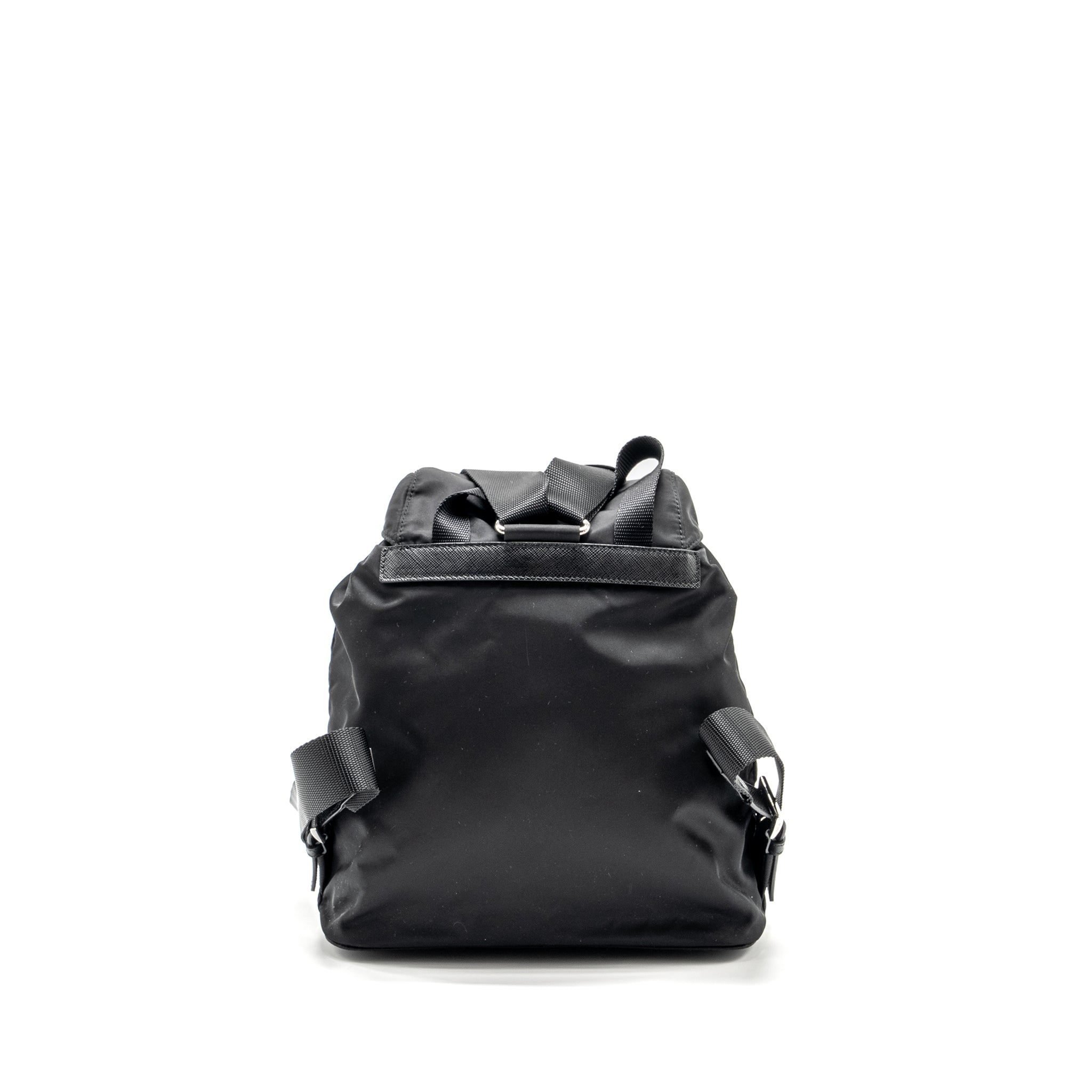 SMALL RE-NYLON BACKPACK BLACK SHW
