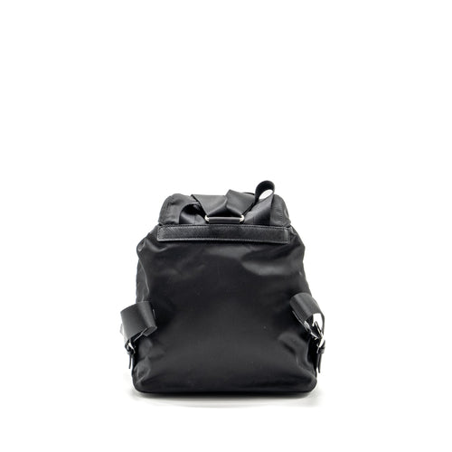 SMALL RE-NYLON BACKPACK BLACK SHW