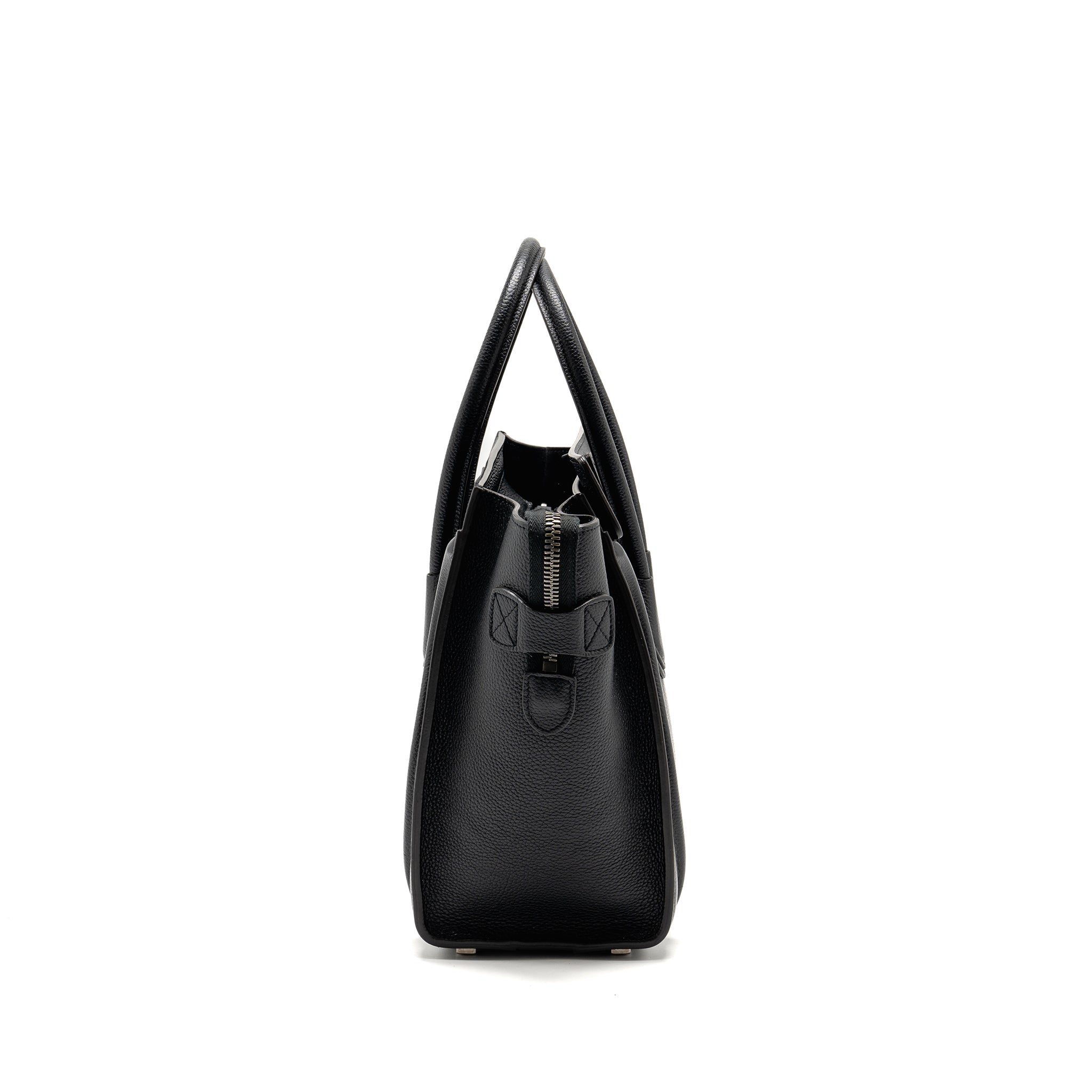 MICRO LUGGAGE BAG CALFSKIN BLACK SHW