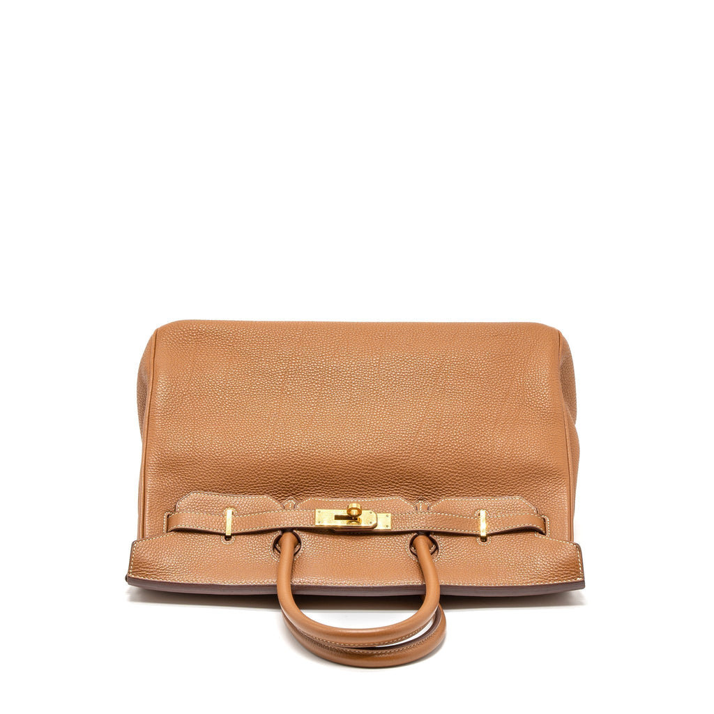 HERMES BIRKIN 35 TOGO GOLD GHW SQUARE I