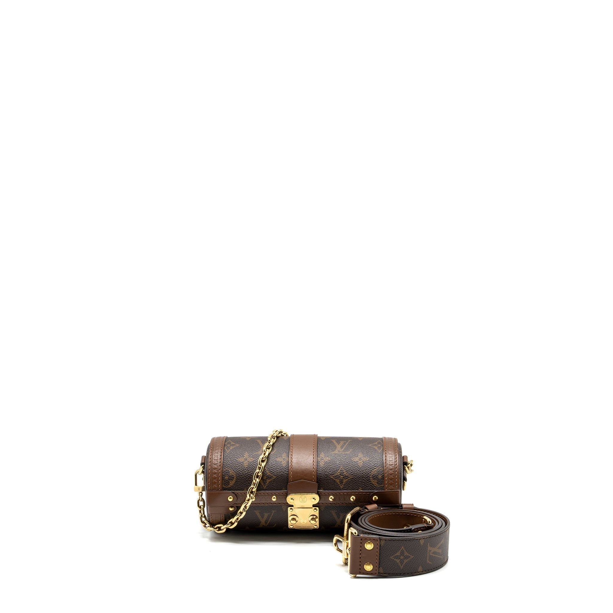 PAPILLON TRUNK BAG MONOGRAM CANVAS GHW