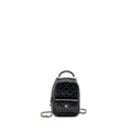 24C MINI BACKPACK/CROSSBODY BAG CAVIAR BLACK SHW(MICROCHIP)