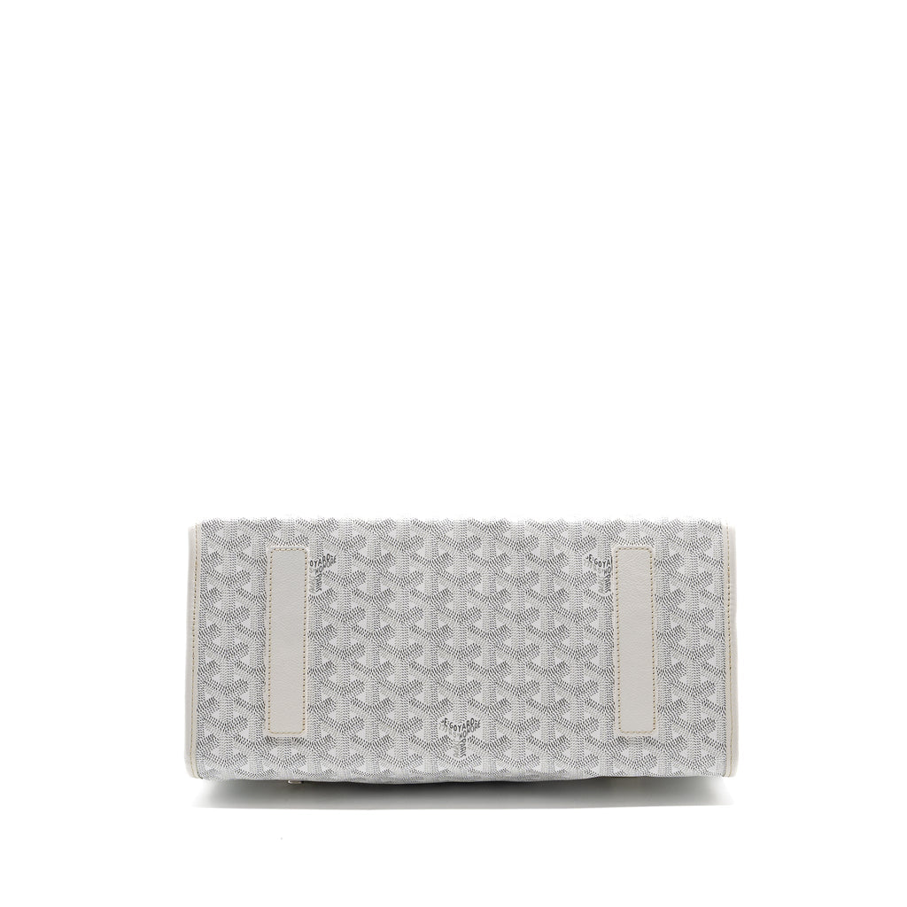 SAINT LEGER BACKPACK GOYARDINE CANVAS WHITE SHW