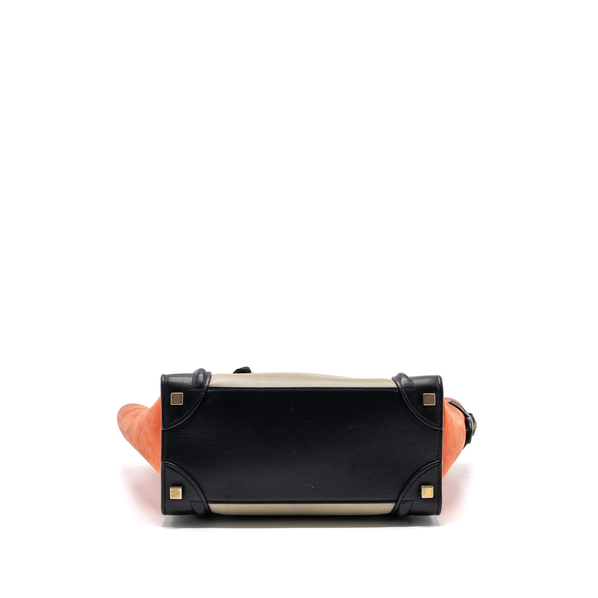MICRO LUGGAGE CALFSKIN / SUEDE LEATHER MULTICOLOUR GHW