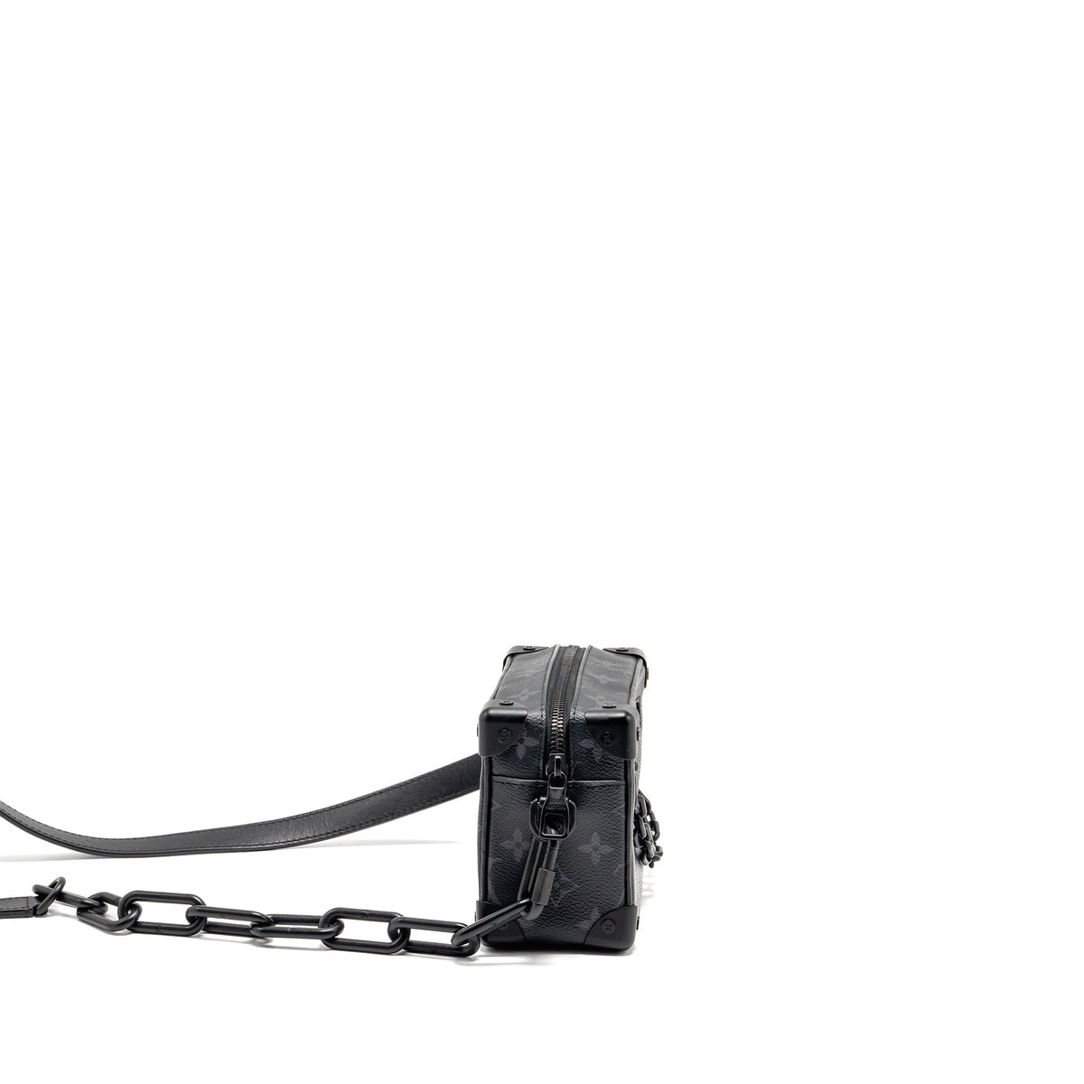 LOUIS VUITTON MINI SOFT TRUNK MONOGRAM ECLIPSE BLACK HARDWARE