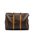 VINTAGE ZIPPER TRAVEL BAG MONOGRAM CANVAS GHW
