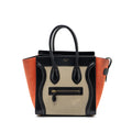 MICRO LUGGAGE CALFSKIN / SUEDE LEATHER MULTICOLOUR GHW