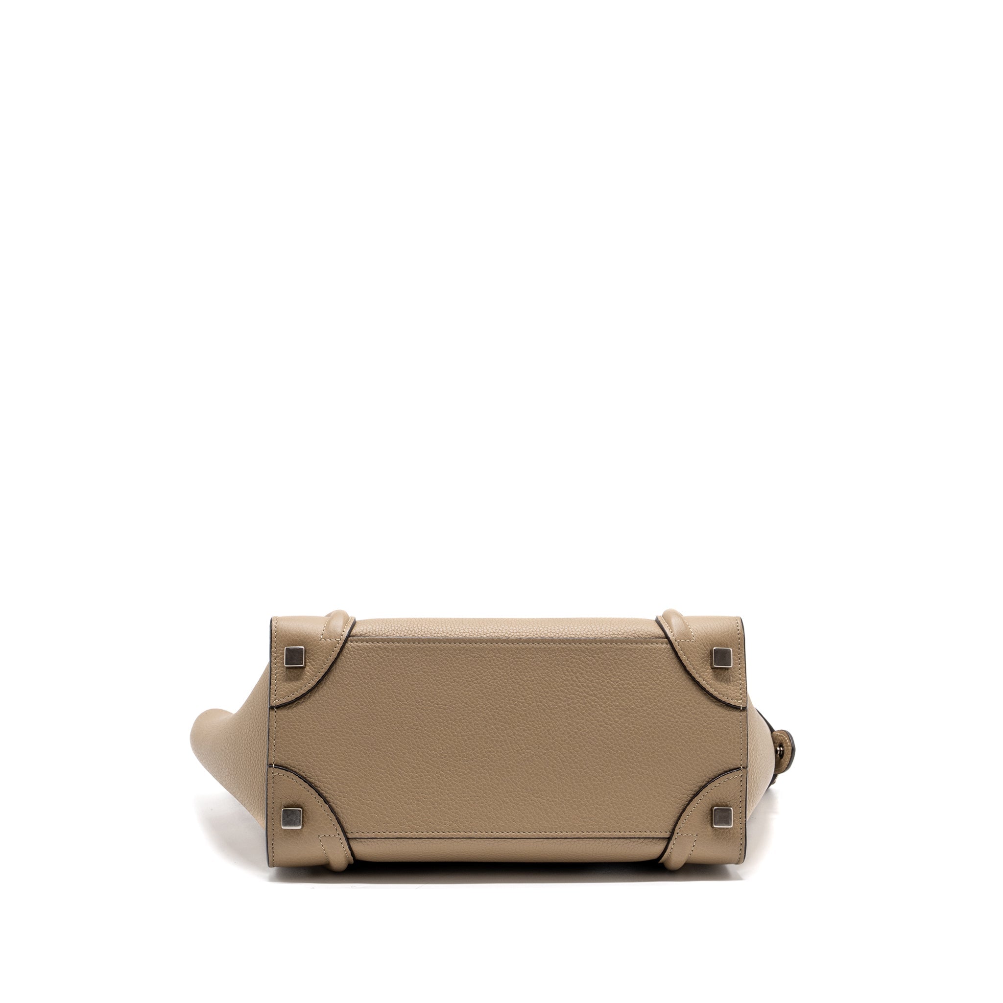 MICRO LUGGAGE BAG CALFSKIN DUNE SHW