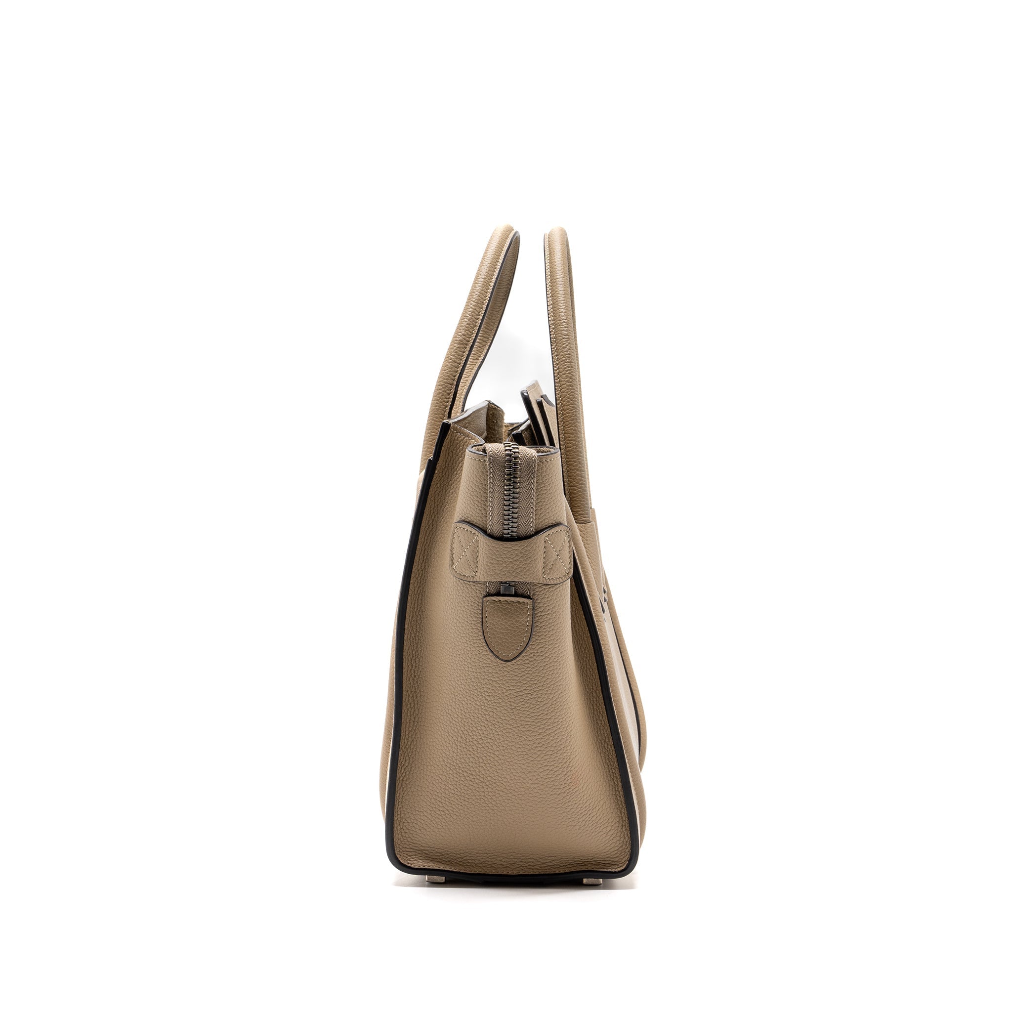 MICRO LUGGAGE BAG CALFSKIN DUNE SHW