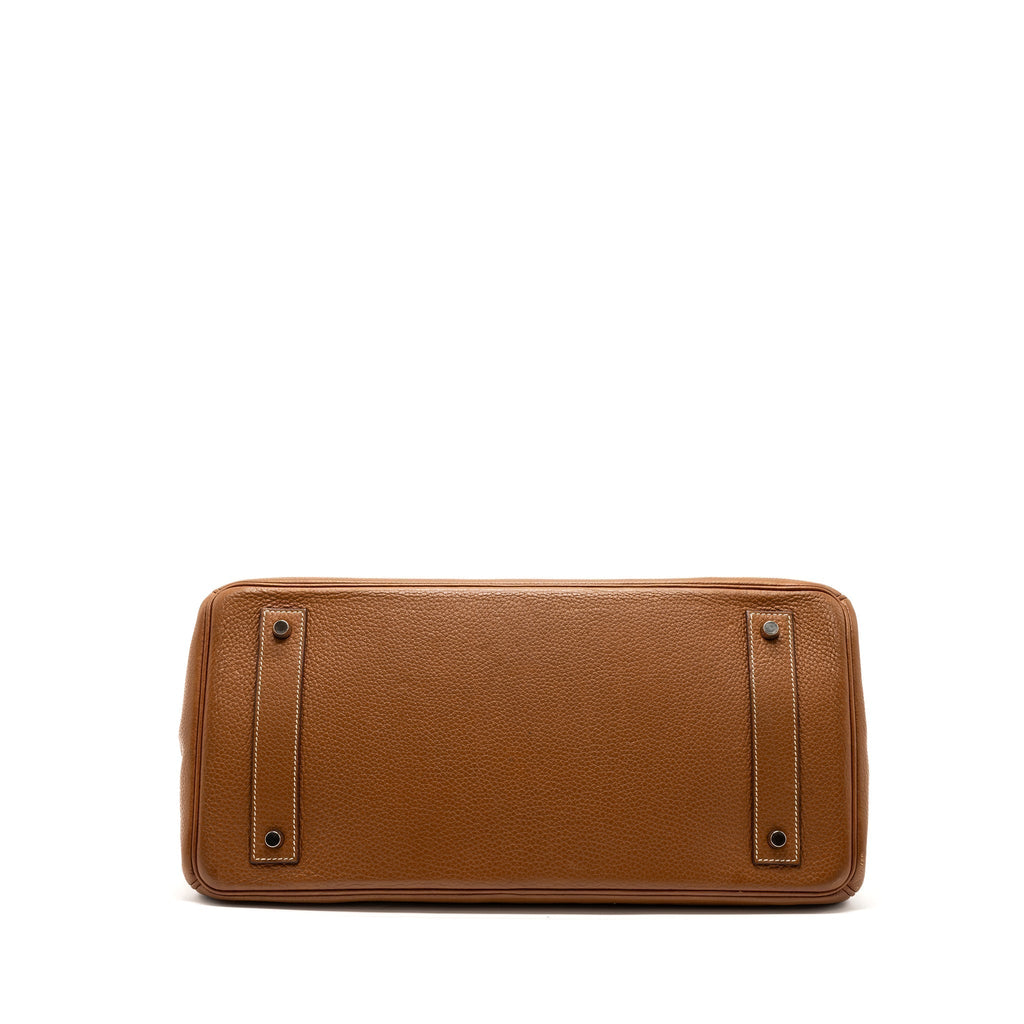 HERMES SHOULDER BIRKIN CLEMENCE GOLD SHW
