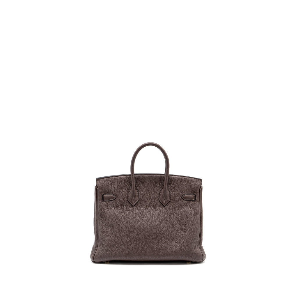 HERMES BIRKIN 25 TOGO EBENE GHW