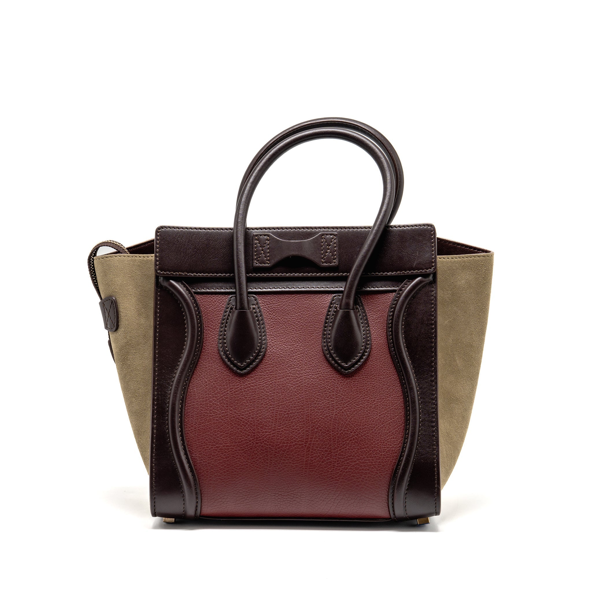 MICRO LUGGAGE BAG LEATHER MULTICOLOR
