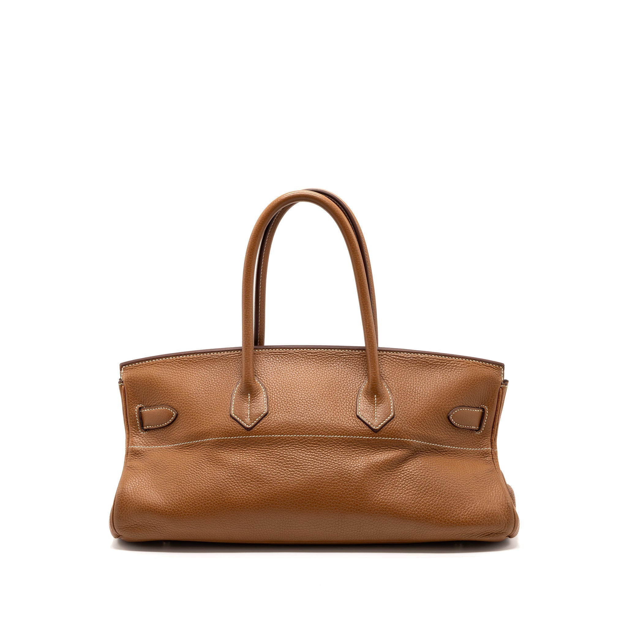 HERMES SHOULDER BIRKIN CLEMENCE GOLD SHW