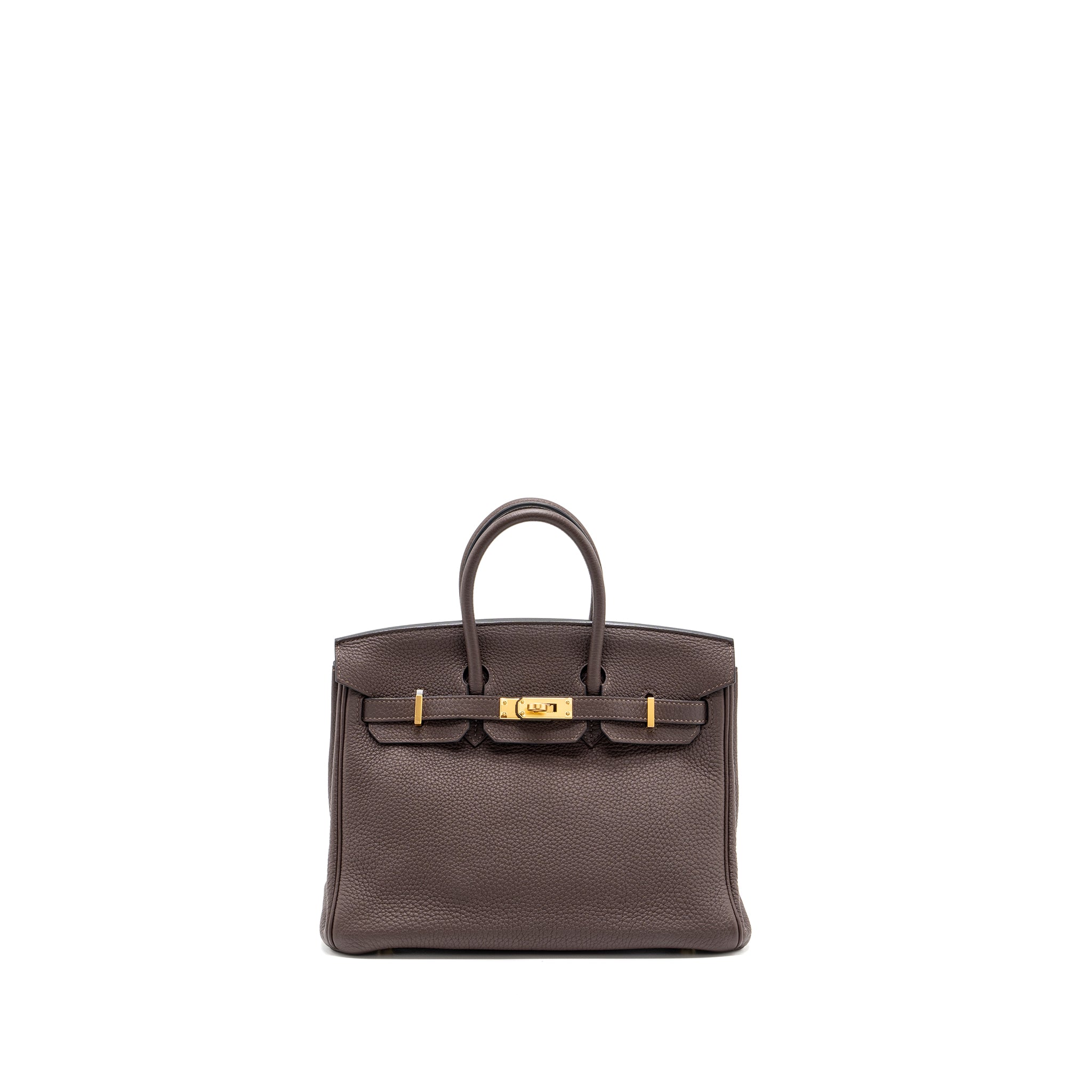 HERMES BIRKIN 25 TOGO EBENE GHW