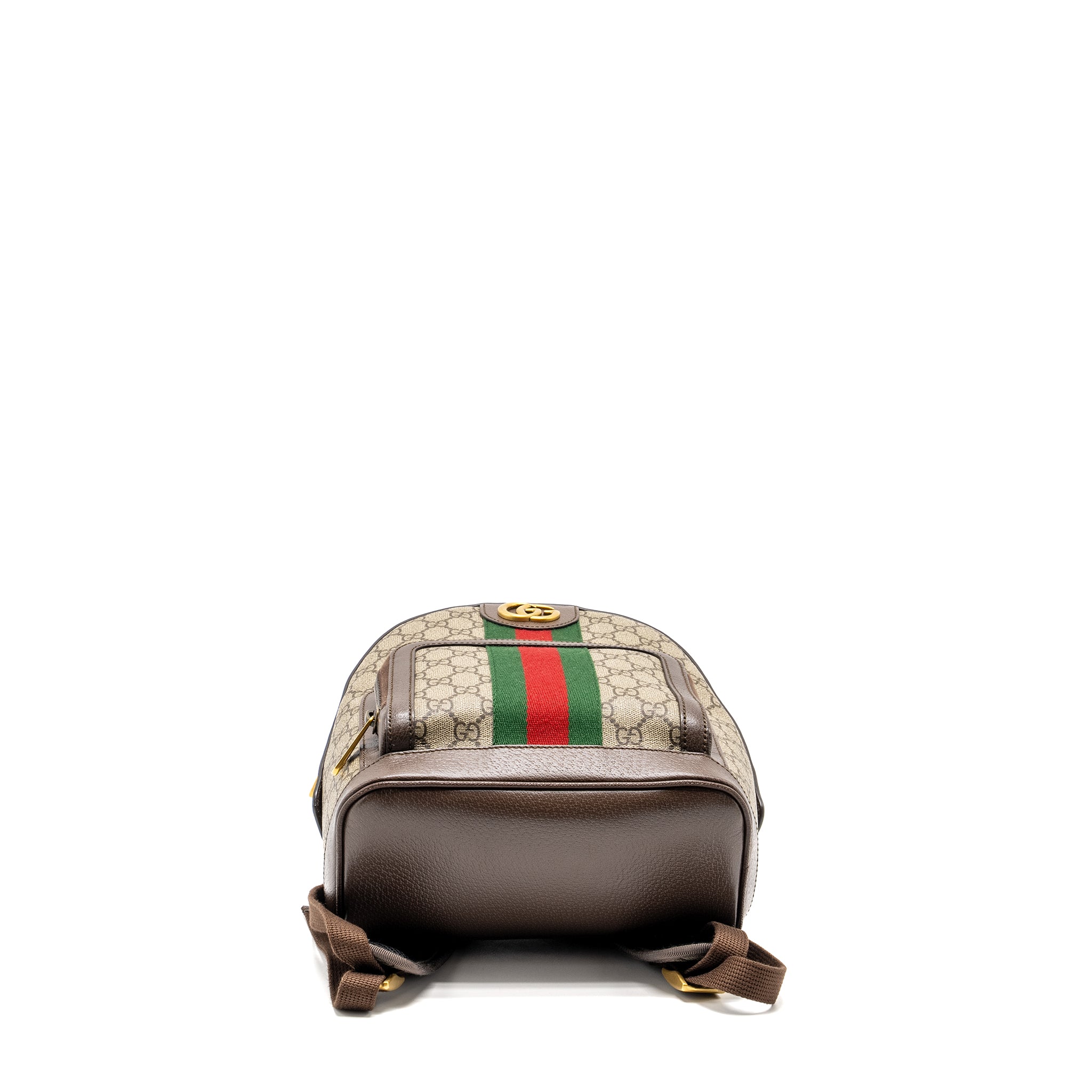 SMALL GG OPHIDIA BACKPACK GG SUPREME CANVAS/ CALFSKIN GHW