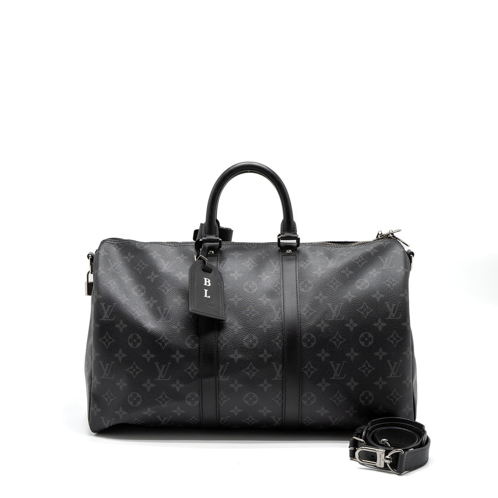 KEEPALL BANDOULIÈRE 45 MONOGRAM ECLIPSE CANVAS SHW