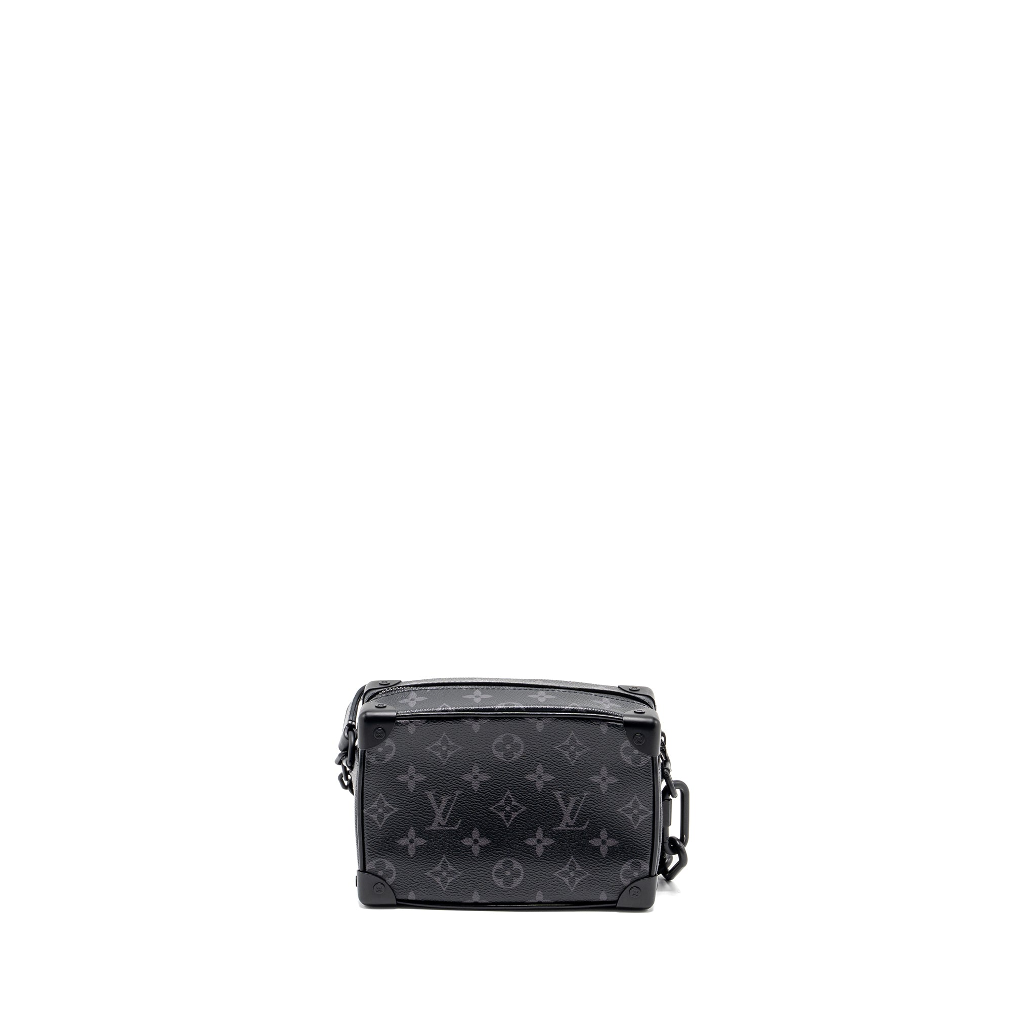 MINI SOFT TRUNK MONOGRAM ECLIPSE BLACK HARDWARE