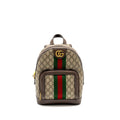 SMALL GG OPHIDIA BACKPACK GG SUPREME CANVAS/ CALFSKIN GHW