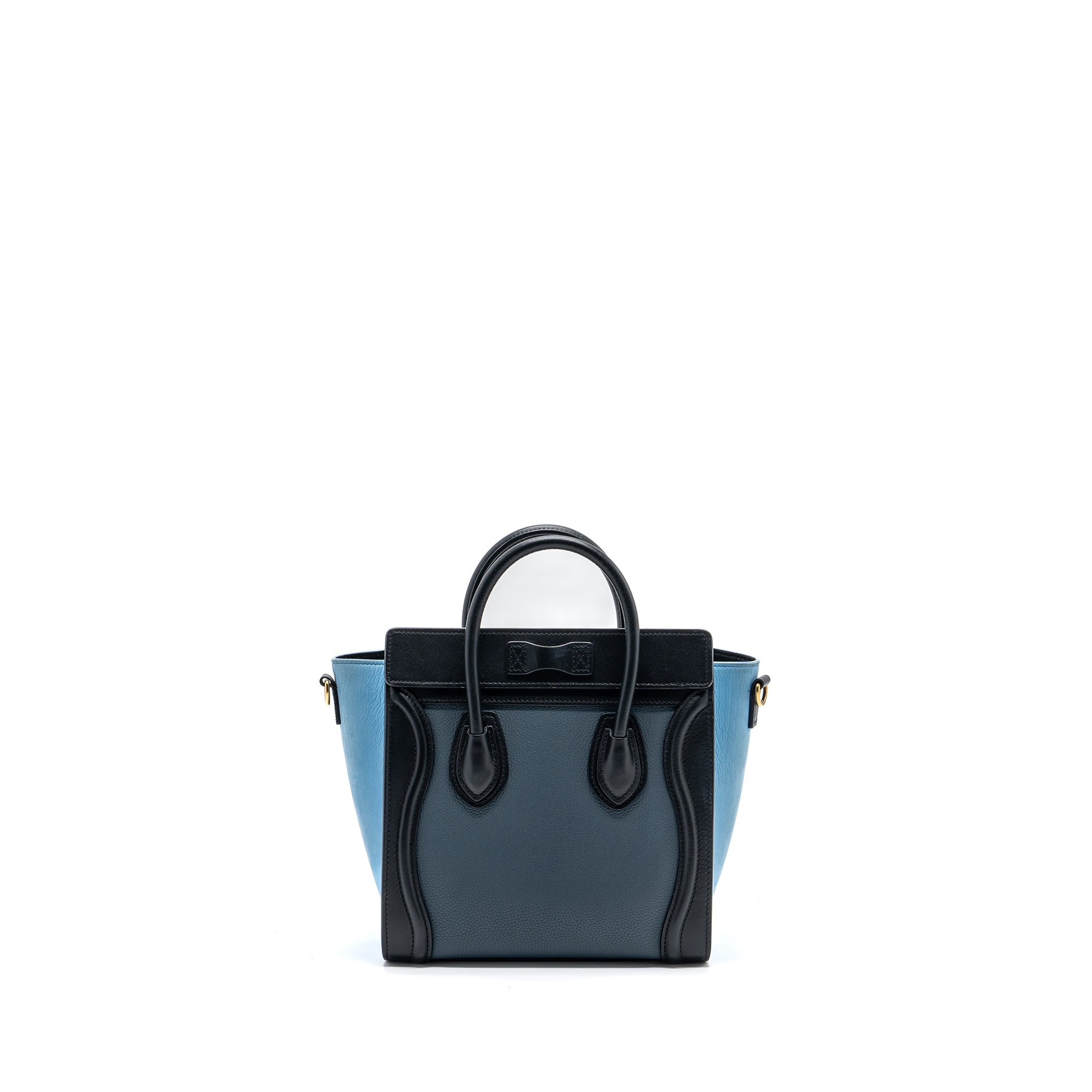 NANO LUGGAGE BAG MULTI COLOUR BLUE/DARK BLUE/BLACK GHW