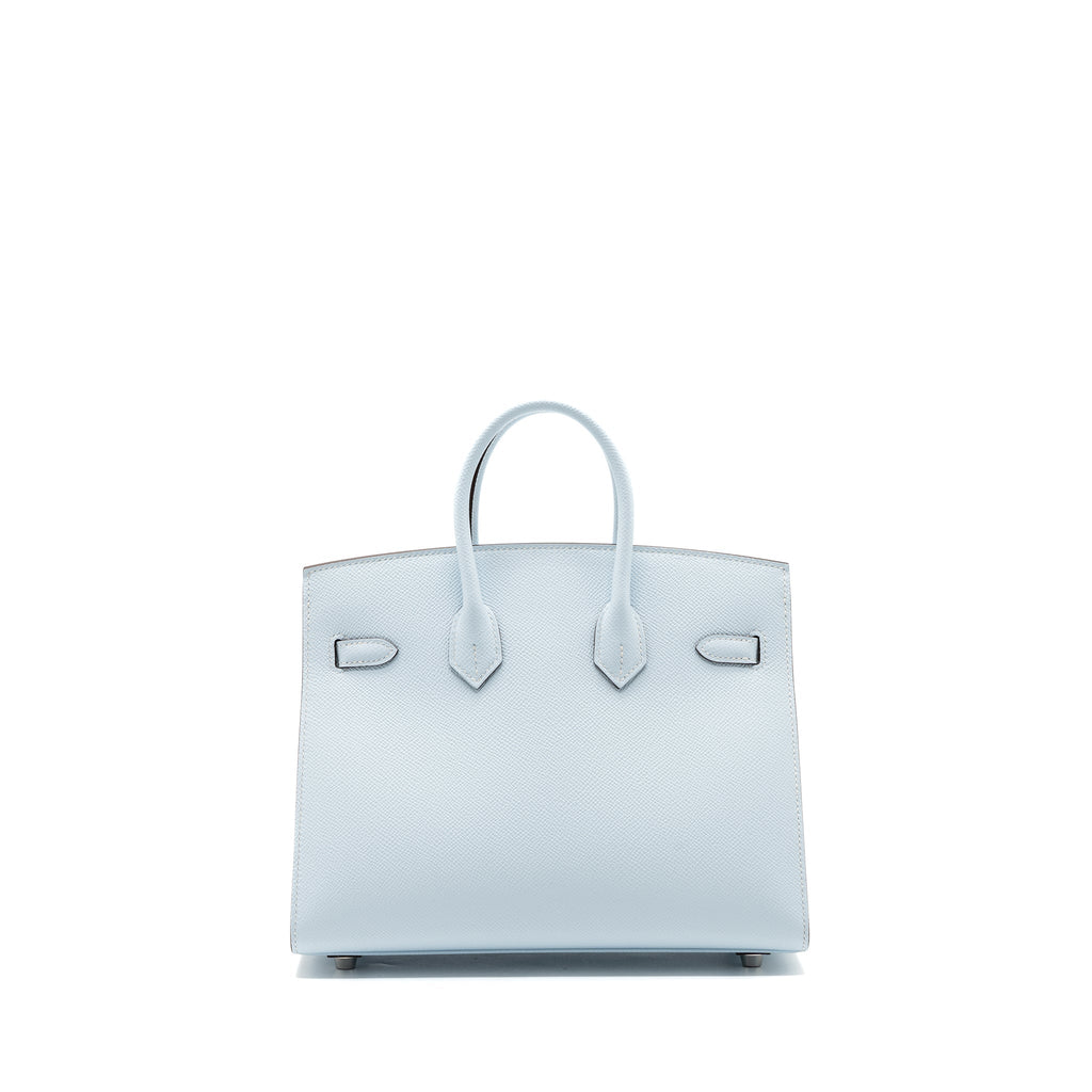 HERMES BIRKIN 25 EPSOM BLUE BRUME SHW