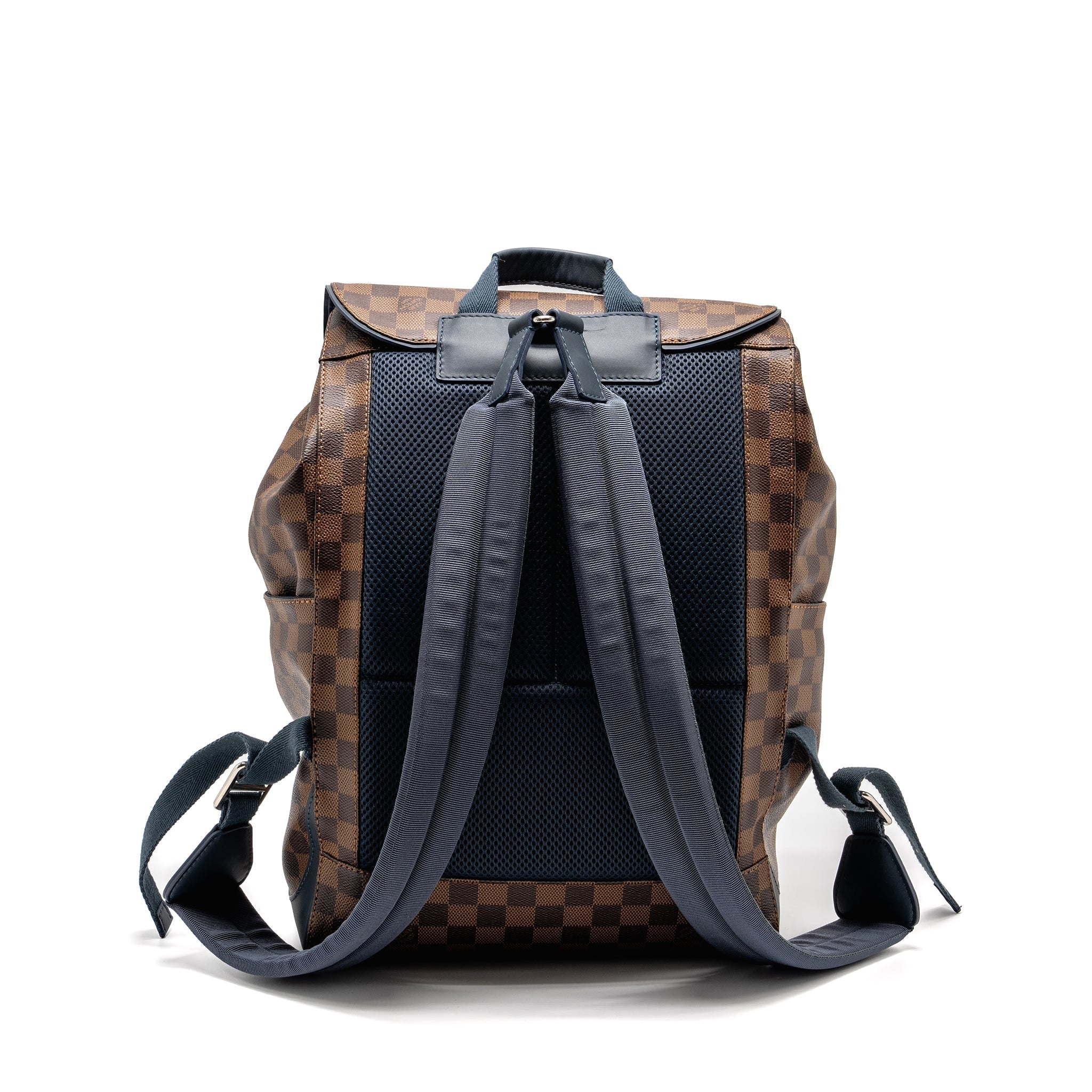 RUNNER BACKPACK DAMIER EBENE CANVAS/LEATHER SHW