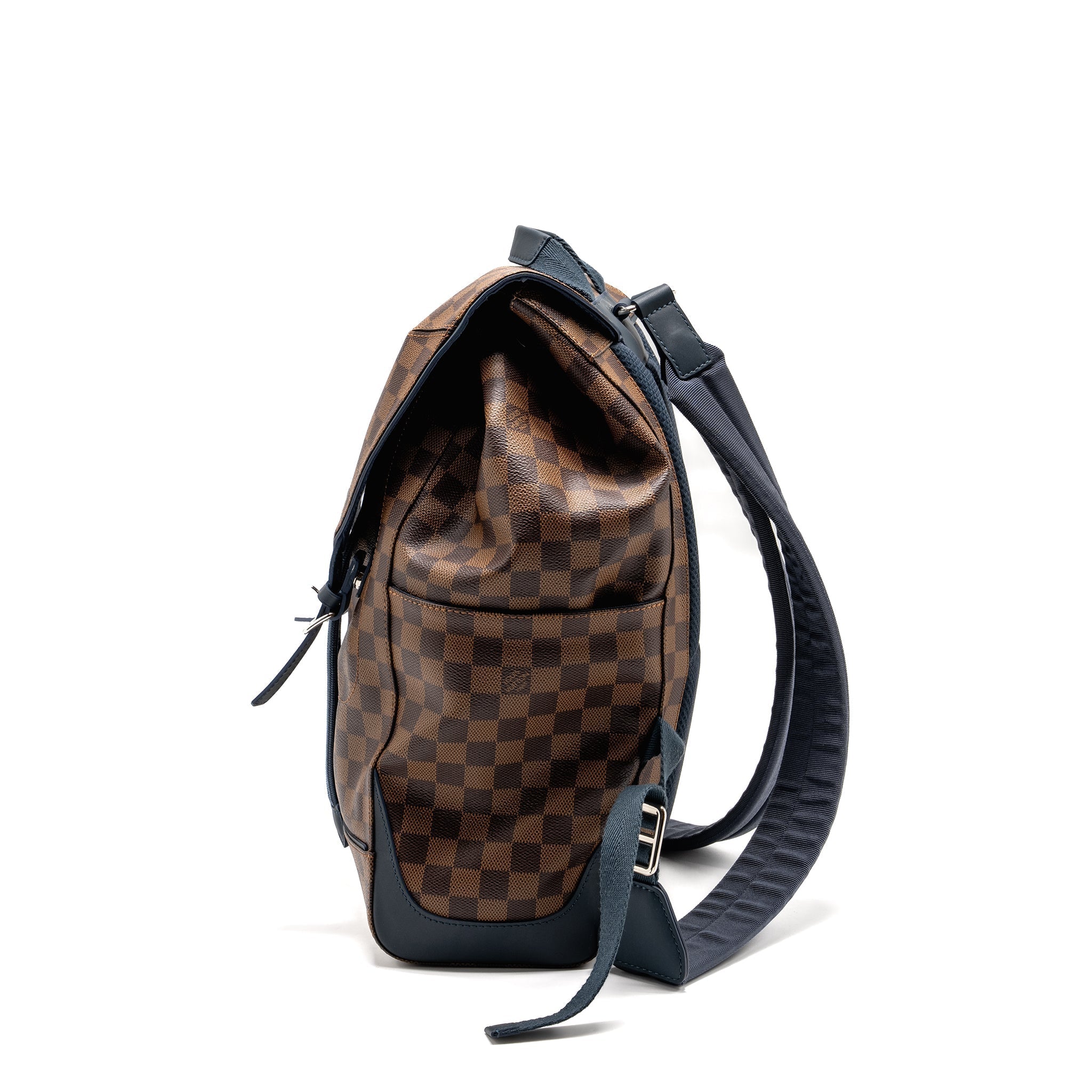 RUNNER BACKPACK DAMIER EBENE CANVAS/LEATHER SHW