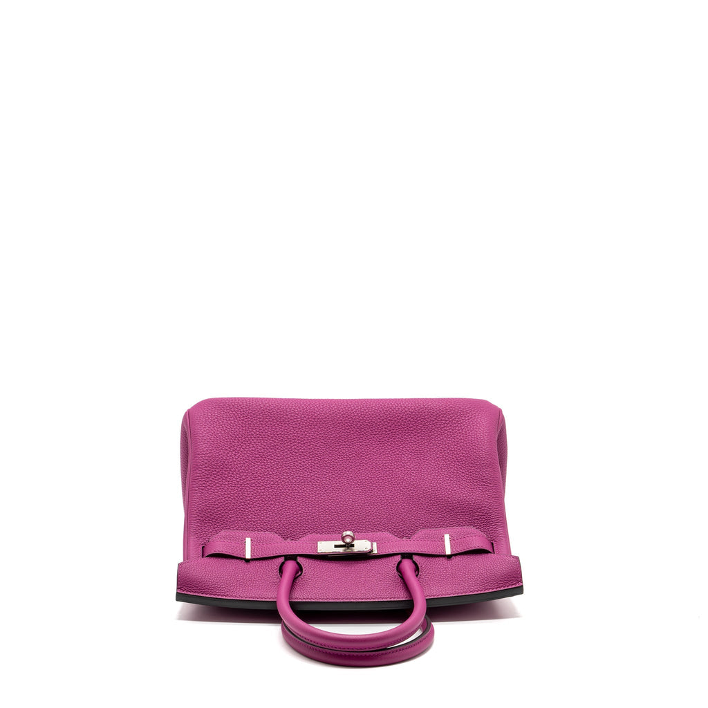 HERMES BIRKIN 30 TOGO ROSE POURPRE SHW