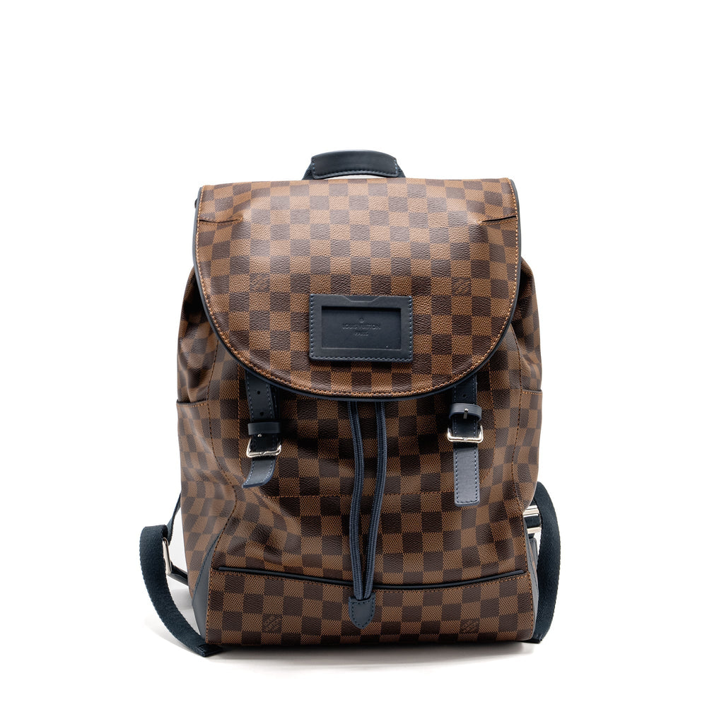 RUNNER BACKPACK DAMIER EBENE CANVAS/LEATHER SHW