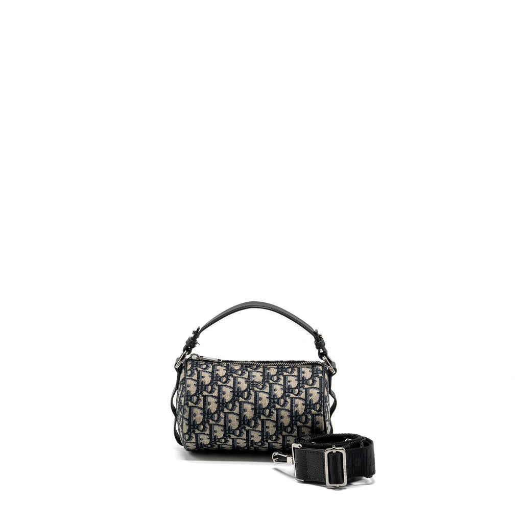 HOMME MESSENGER ROLLER BLUE OBLIQUE CANVAS SHW