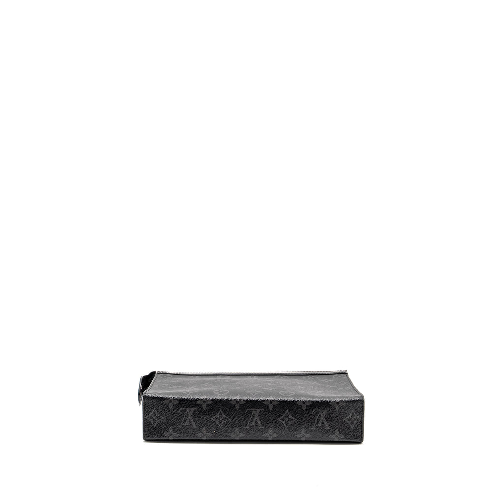 POCHETTE VOYAGE MONOGRAM CANVAS BLACK SHW