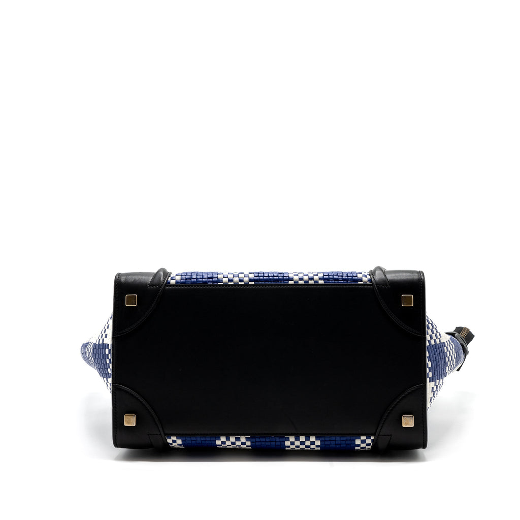 MINI LUGGAGE TOTE LEATHER MULTICOLOUR GHW