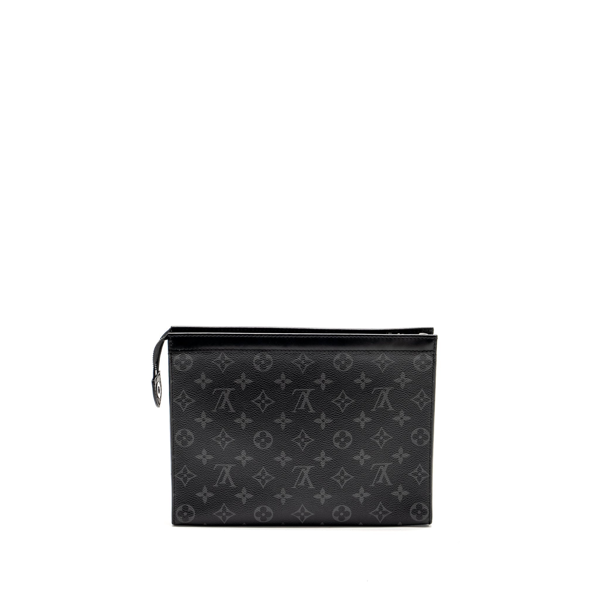 POCHETTE VOYAGE MONOGRAM CANVAS BLACK SHW