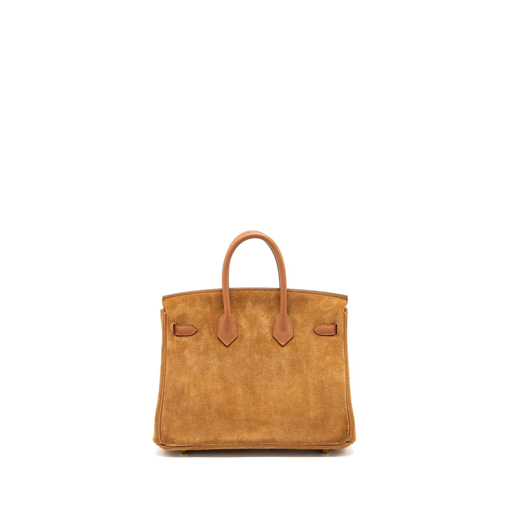 HERMES BIRKIN 25 GRIZZY / SWIFT GOLD GHW