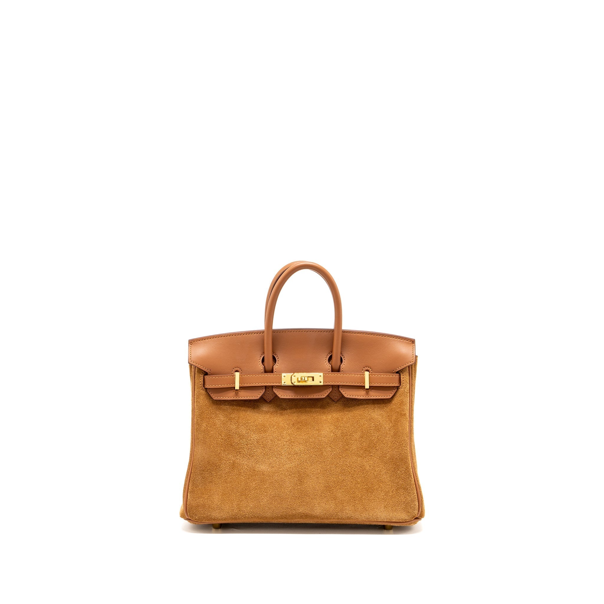 HERMES BIRKIN 25 GRIZZY / SWIFT GOLD GHW