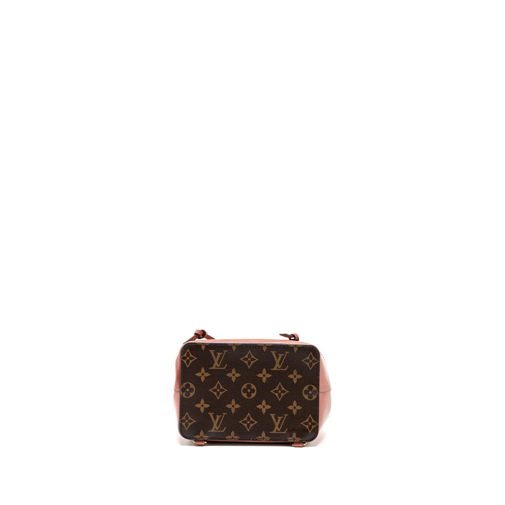 HOT SPRINGS BACKPACK PATENT / MONOGRAM CANVAS PINK GHW